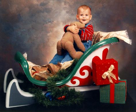 Brandon's 1998 Christmas Picture #1