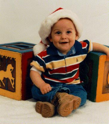 Brandon's 1997 Christmas Picture